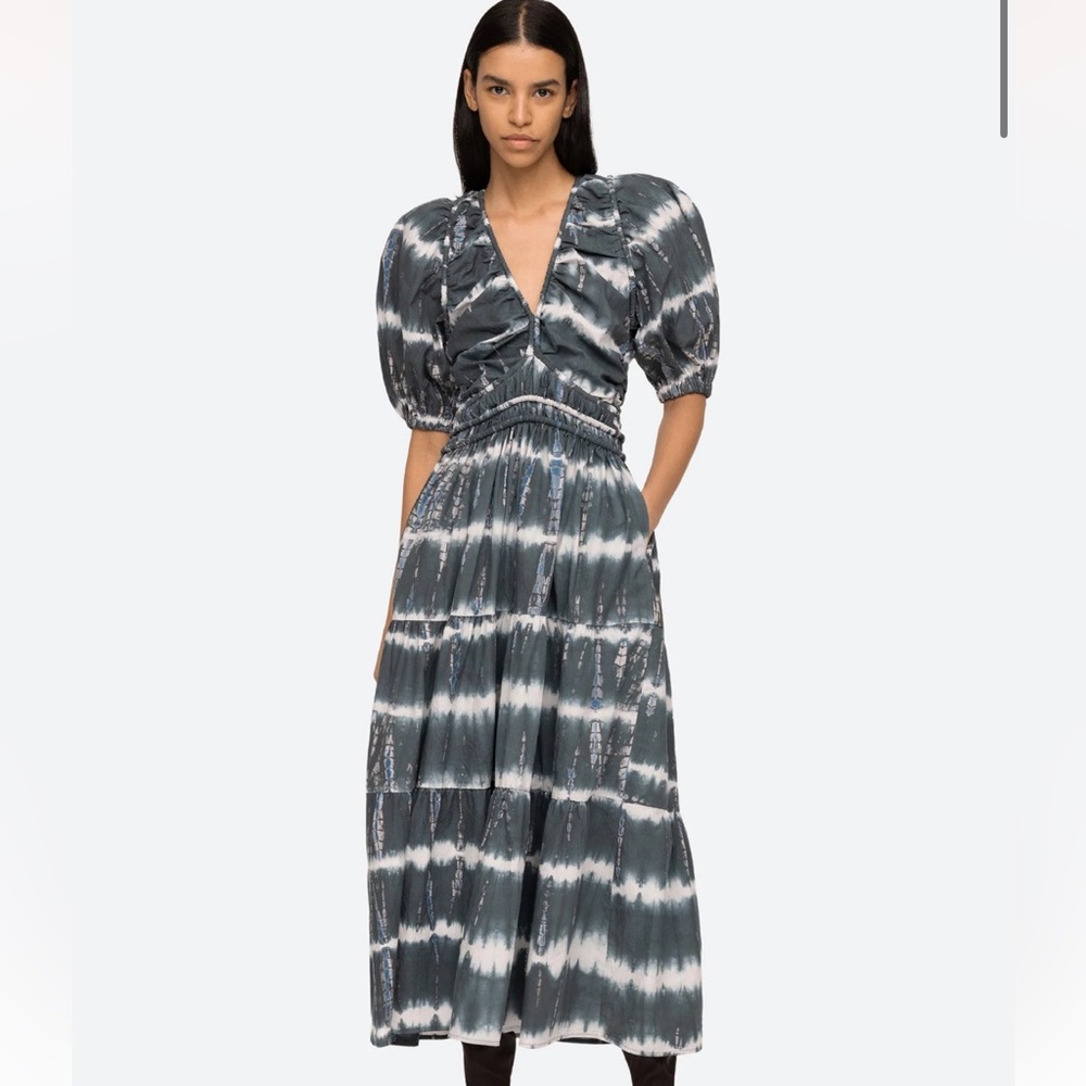 Sea Tie-Dye Nadia Dress Size Small